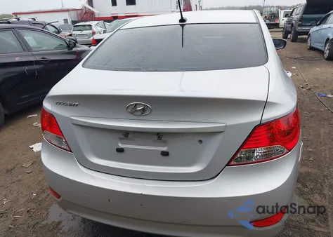 2012 Hyundai Accent Gls из США, поврежденный, VIN KMHCT4AE8CU197739